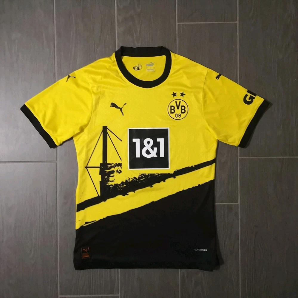 Borussia Dortmund BVB 2023/24 Heim Trikot Größe: M Fußball Streatwear Puma Fans