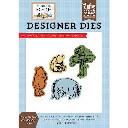 Echo Park Winnie the Pooh Cutting Dies - Winnie The Pooh