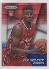 2014-15 Panini Prizm Red White & Blue Pulsar Prizm CJ Wilcox #273 1s8