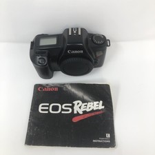 Canon EOS Rebel SLR 35mm Film Camera Body Only UNTESTED no battery