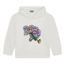 Kenzo Boys Graphic-Print Cotton Hoodie