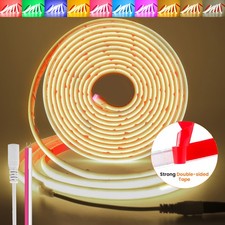 12V 24V Neon COB LED Streifen Selbstklebend Lichtband Wasserdicht IP68 Lichtband