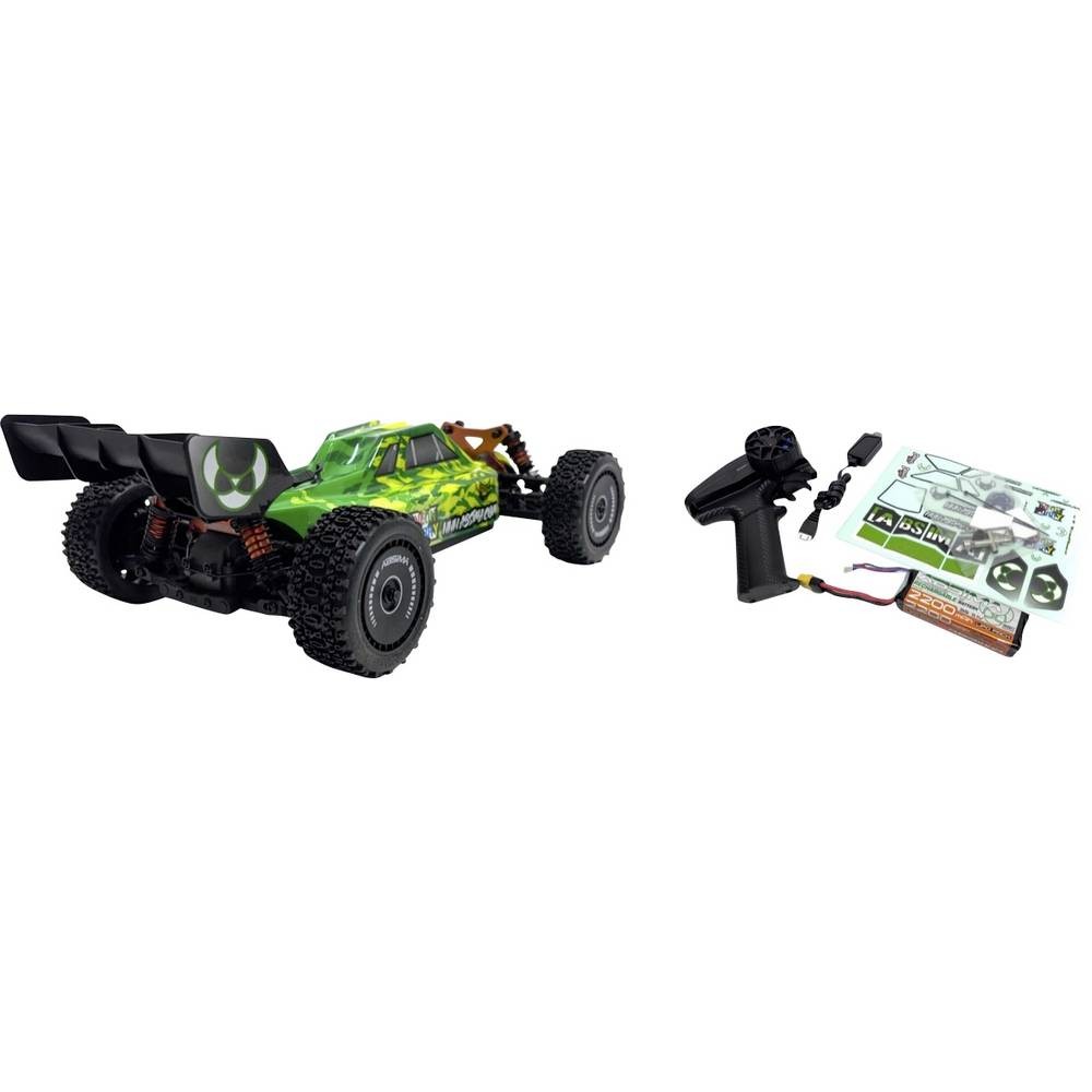 Buggy RC Absima Neon Furry voiture radiocommandée brushless contre les pannes