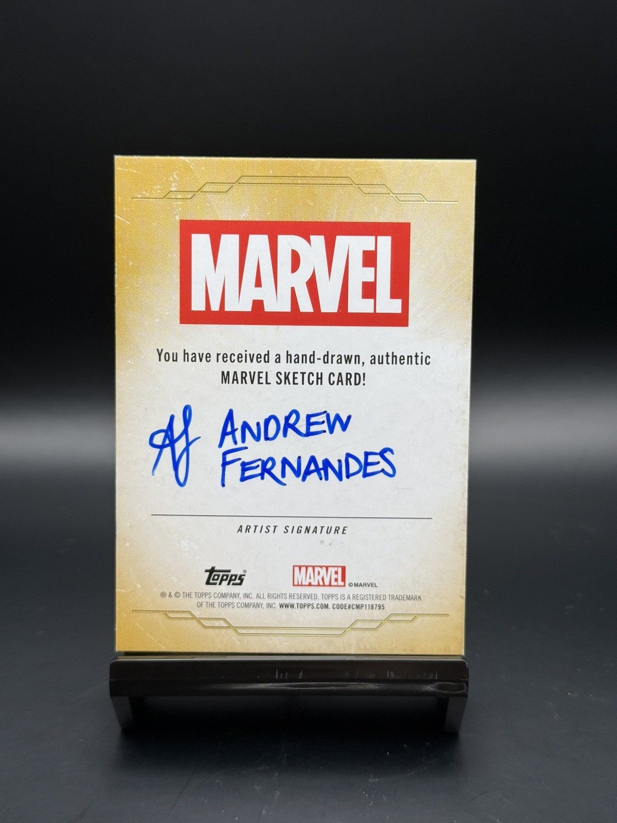 Andrew Fernandez sig