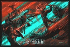 Zack Snyder's Justice League Variante Kunstdruck - Juan Ramos - Bottleneck Gallery