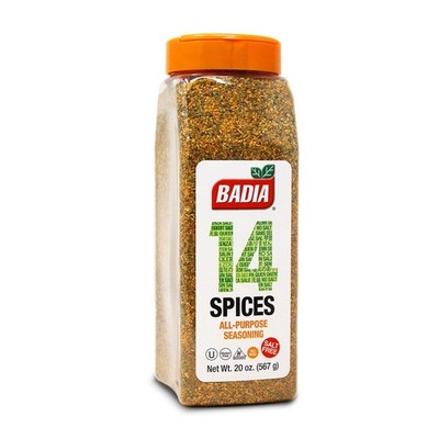 Badia 14 Spices Salt-Free All Purpose Seasoning, 20 oz - Savory Blend of... 