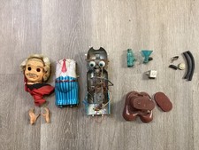 Vintage Blushing Willie Toy Parts Lot w/ Head, Mechanism, Battery