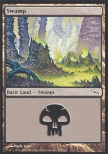 Swamp (295) Foil Mirrodin MTG