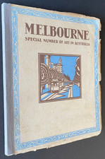 1928 MELBOURNE SPECIAL NUMBER OF ART IN AUSTRALIA, 72 PLATES FREE EXPRESS W/WIDE