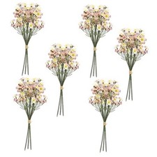 Small Daisy Flowers Artificial Wildflowers Chamomile 18 Pcs  Mini Daisies Pink