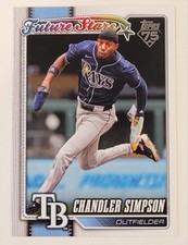2026 Topps Series 1- Future Stars Insert Card #342 Chandler Simpson TB Rays ⚾️