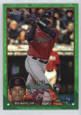 2023 Topps Chrome Logofractor Edition Green Refractor 55/99 Bo Naylor #54 0xh3