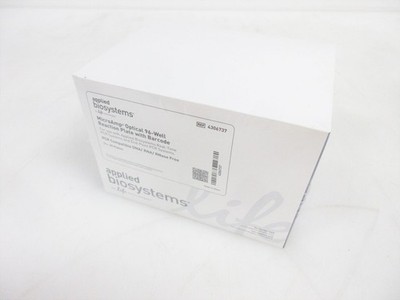 BOX 20 APPLIED BIOSYSTEMS 4306737 MICROAMP OPTICAL 96 WELL REACTION PLATE