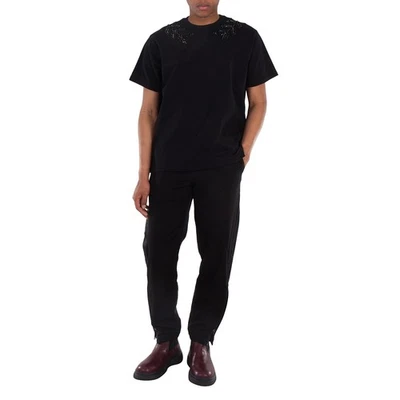 Burberry Two-Tone Tapered Trousers - Image 1 of 4