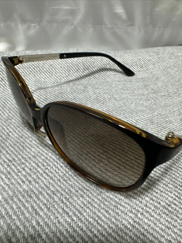 Gafas de sol Isaac Mizrahi marrón tortuga con degradado marrón raras auténticas Foto 3 de 4