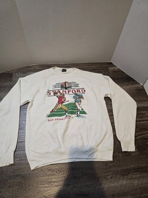 Vintage San Francisco Miami Super Bowl XIX Stanford Sweatshirt XL  #134
