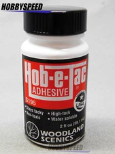 WOODLAND SCENICS S195 HOB-E-TAC ADHESIVE GLUE clump foilage figures WDS195 NEW