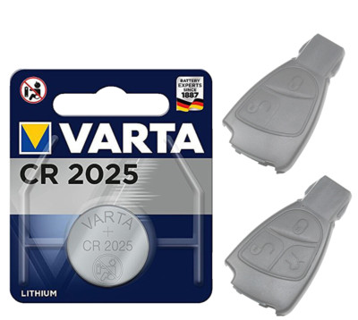 2x VARTA car keys battery fits Mercedes W168 W169 W202 W203 W208
