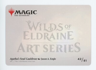 Agatha's Soul Cauldron Art Series 42/81 ~ Wilds of Eldraine