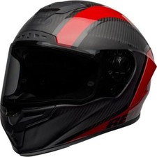 Bell Race Star Flex DLX Motorcycle Helmet Tantrum 2 MG Black Red