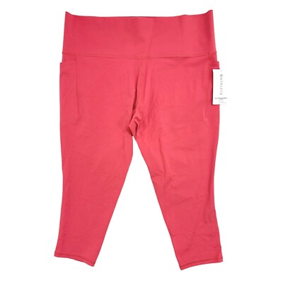 NWT ATHLETA Salutation Stash Pocket II 7/8 Tight Women 3X Pink Capri Legging