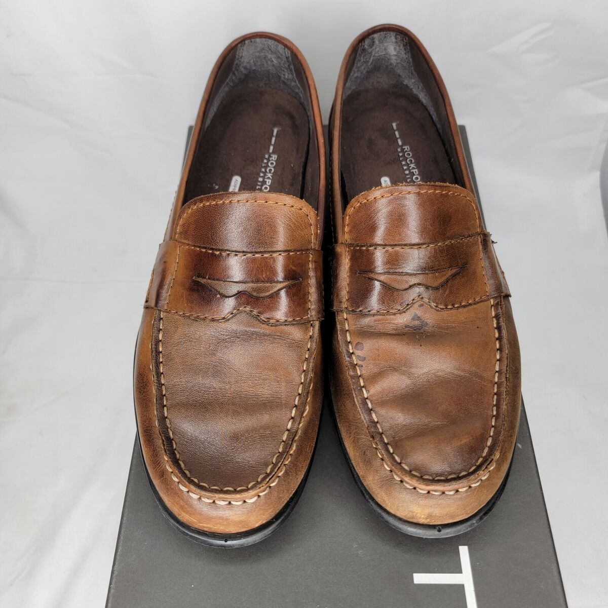Rockport Men's Classic Penny Loafer 8.5 Brown 8 1/2 | eBay Rockport Men's Classic Penny Loafer 8.5 Brown 8 1/2 | eBay
