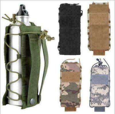 Adjustable MOLLE Water Bottle Holder | Minimalist Belt Pouch For 17-42 Oz Bottles | Tactical Bottle Carrier - View #13