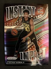 2022-23 Panini Prizm Instant Impact Ochai Agbaji  Utah Jazz #22