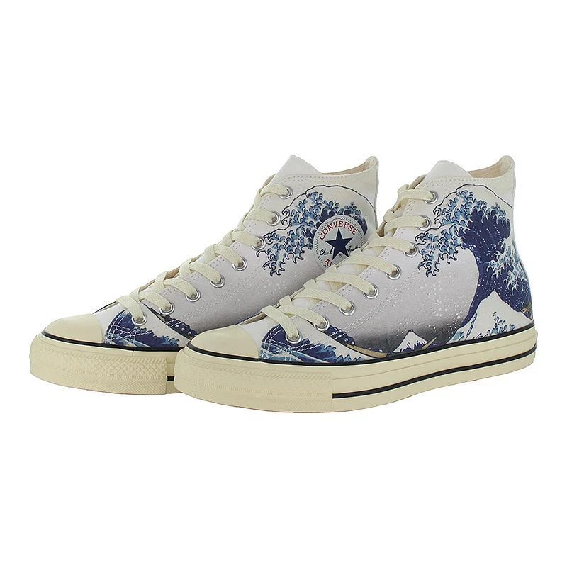 Converse ALL STAR US4 11.5 UKIYOEPRINT HI Hokusai The Great Wave 2023 Ukiyo e