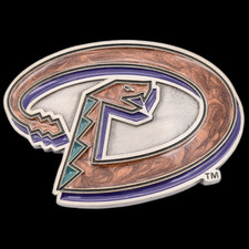 Arizona Diamondbacks MLB Major League Baseball Team Belt Buckle New Old Stock 