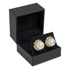 Novel Box Leatherette Earring Box, Jewelry Gift Display Box Wedding Proposal