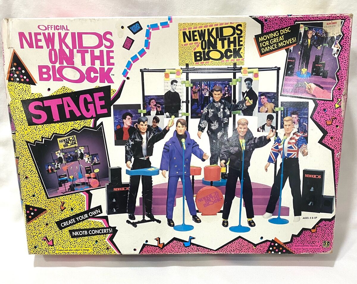 Vintage 1990 New Kids on the Block Stage Complete With Vintage 1990 New Kids on the Block Stage Complete With