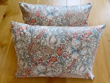 Sanderson Vintage Wm. Morris PAIR- 20 x 14” - Golden Lily Minor’ Cushion Covers