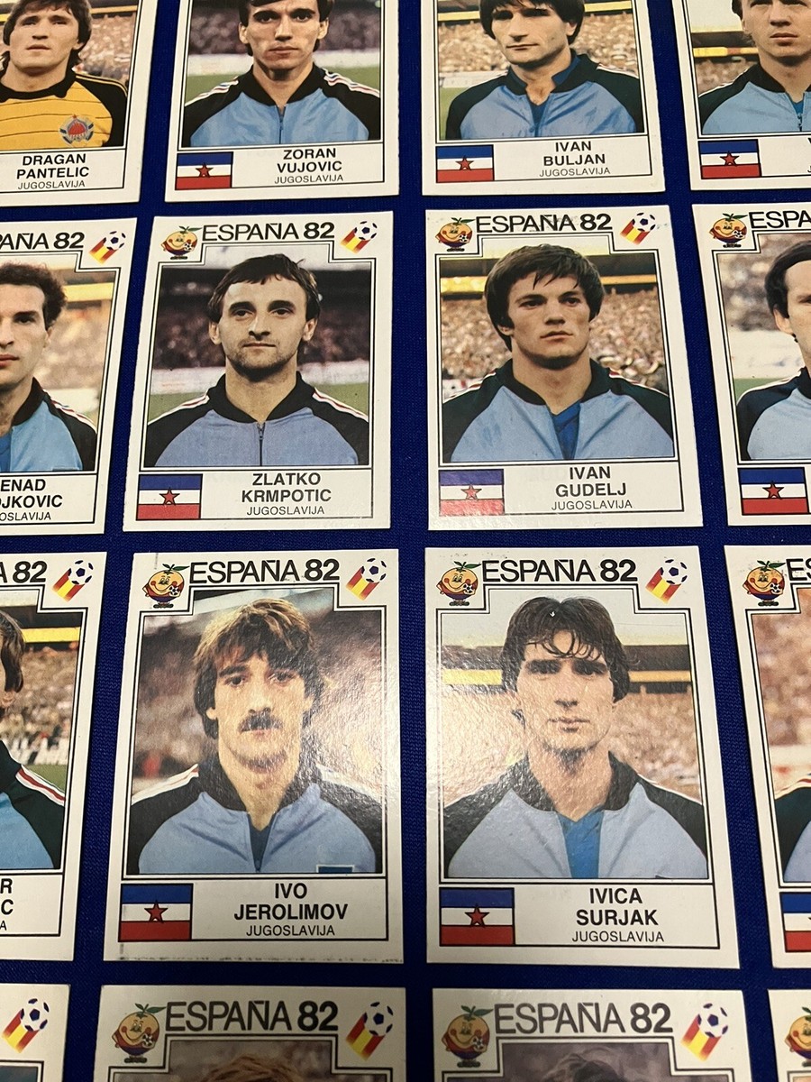 Autocollants panini 82 España France avec Platini (D'occasion) à