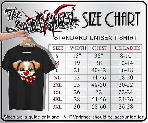 Cute Puppy Red Nose Novelty Funny T-Shirt Adults & Kids Comedy Tee Shirt - Picture 11 of 16