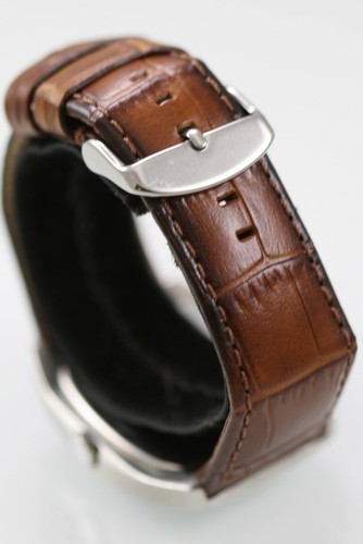 Kenneth Cole Reloj Hombres Inoxidable Cantidad Plata Cuero Marrón Wr Fecha 24h - Imagen 2 de 6