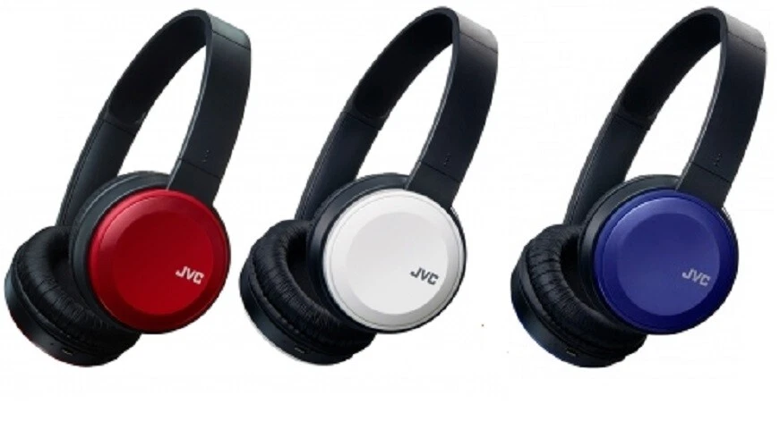 JVC Colorful HAS190BT Bluetooth Lightweight Wireless Headphones With Mic NEW - Image 2 of 2