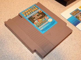 Wheel Of Fortune: Family Edition NES Nintendo Game Original BOX Complete CIB 