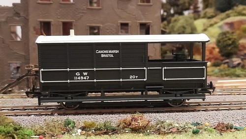 * 1/76 OO * Bachmann * GWR 20 Ton Toad Brake Van Bristol 114947 * BOXED * 33-309 - Picture 6 of 11