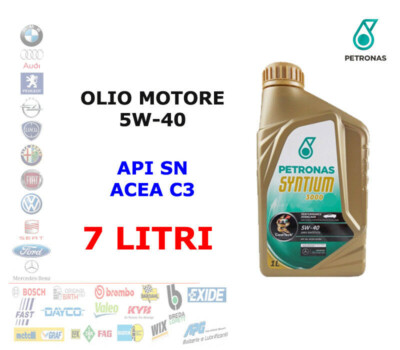 PETRONAS Syntium 3000 AV 5W-40 | Olio Motore Full Synthetic ACEA - Foto 14