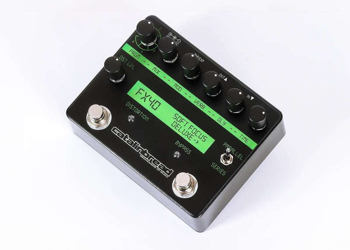 New Catalinbread Soft Focus Deluxe Shoegaze Reverb Guitar Effects Pedal