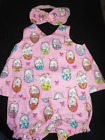 Ooak Handmade Easter Bunny 3 Piece 18M-36M Toddler Vintage Inspired Set