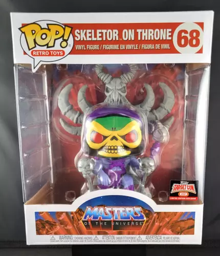 Funko Pop MOTU 68 SKELETOR On Throne Vinyl Figure Target Exclusive