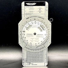 ASA E6-B  Air Classics Light Weight Paper Flight Computer Nautical Metal ASA-E6B