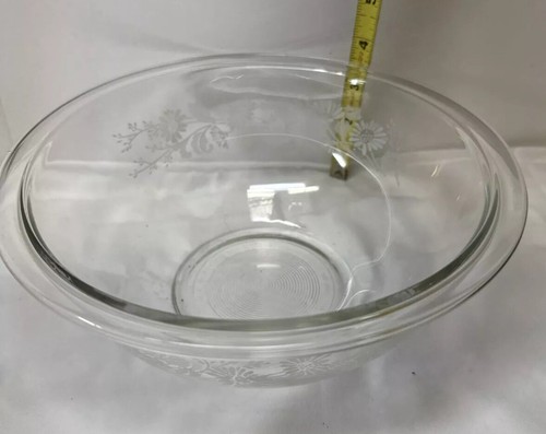 Vintage Pyrex Colonial Mist Clear Mixing Bowl 1.5L #323 - Picture 6 of 10