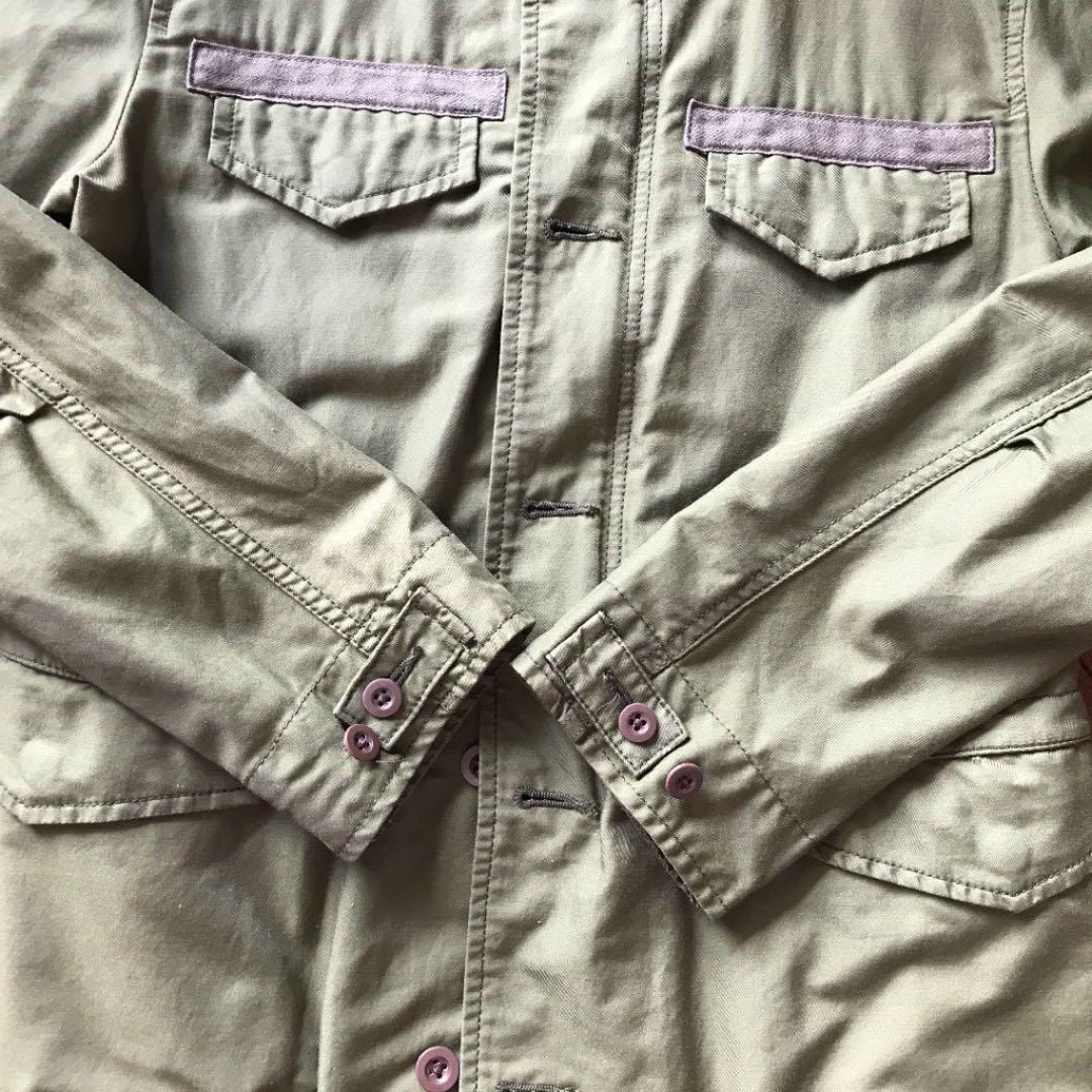 MARGARET HOWELL x ALPHA INDUSTRIES Military Jacket 1 Olive