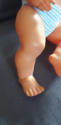 Poupon Ancien Petitcollin Celluloïd 60 Cm - Parfait état - Vintage