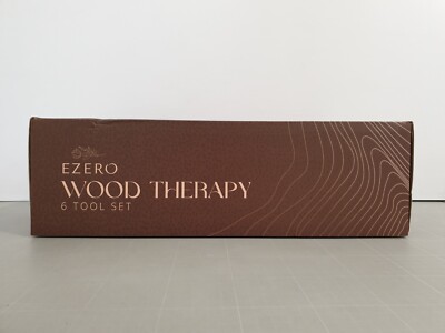 Ezero Wood Therapy Maderotherapie Set aus Holz (6er Pack)