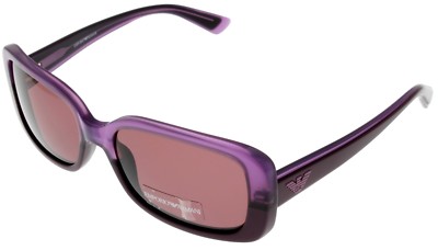 Emporio Armani Sunglasses Women Rectangular Violet Pink EA9547 N3Z