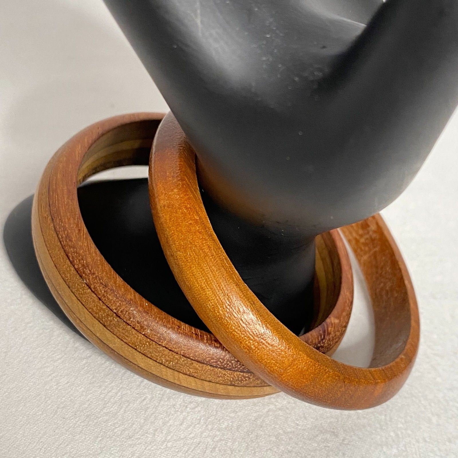 Wooden Bangle Bracelets Different Patterns, Diffe… - image 2